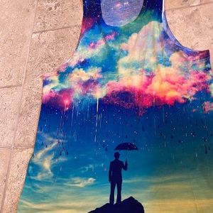 Rave tank in neon colors